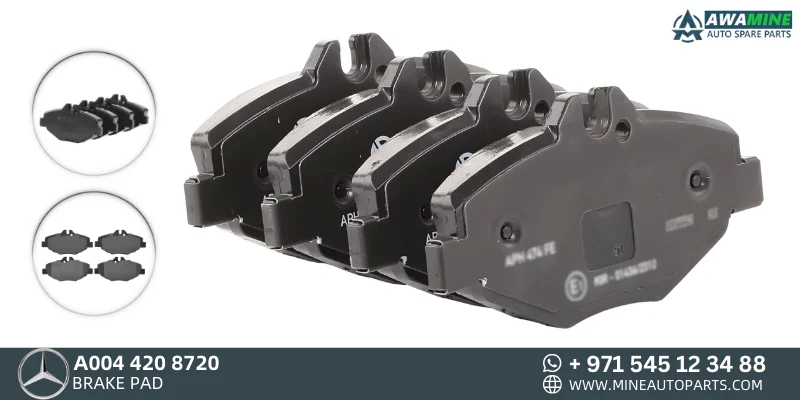 MERCEDES BENZ E CLASS BRAKE PAD 004 420 87 20