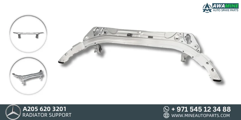 MERCEDES BENZ C CLASS RADIATOR SUPPORT 205 620 32 01