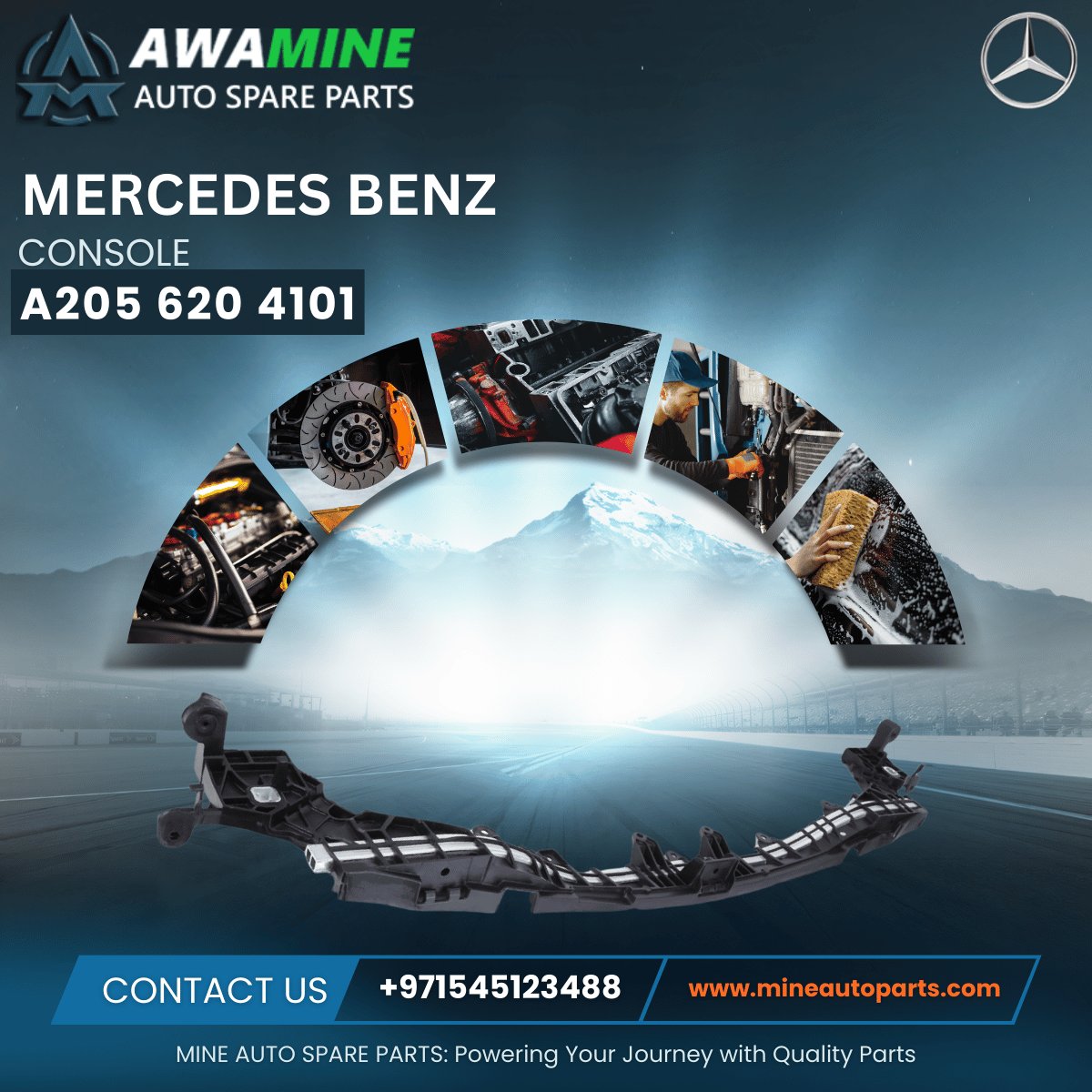 MERCEDES BENZ CONSOLE 2056204101