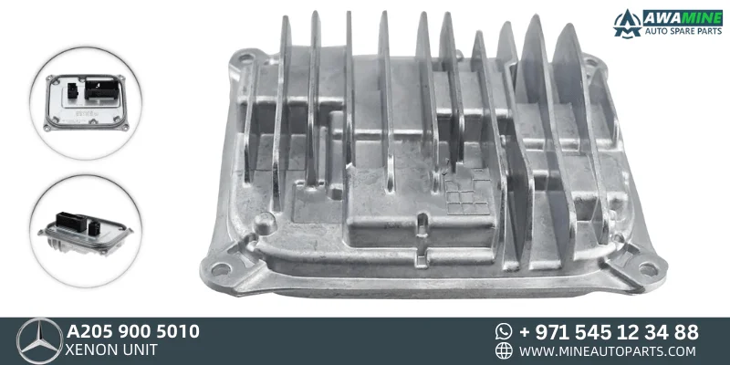 MERCEDES BENZ C CLASS XENON UNIT 205 900 50 10