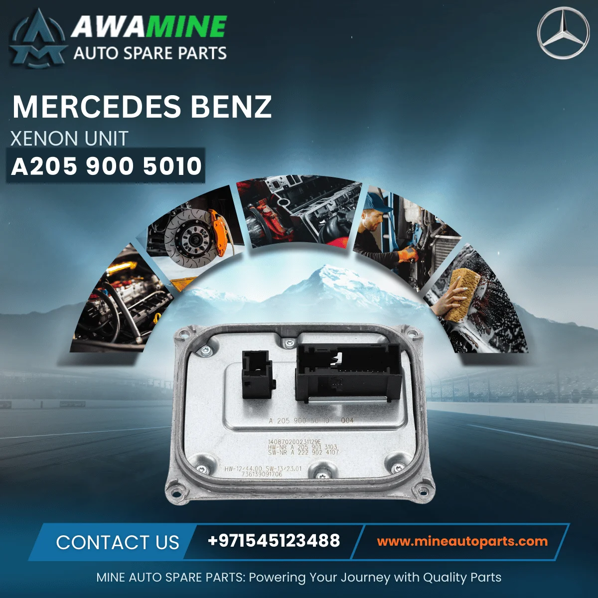 MERCEDES BENZ XENON UNIT 2059005010