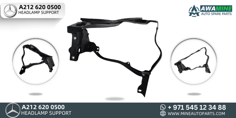 MERCEDES BENZ E CLASS HEADLAMP SUPPORT 212 620 05 00