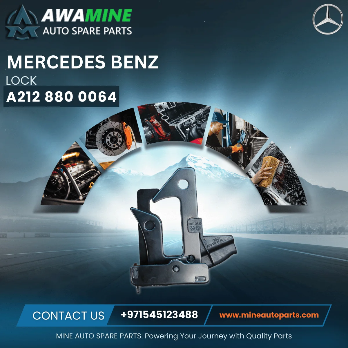 MERCEDES BENZ LOCK 2128800064