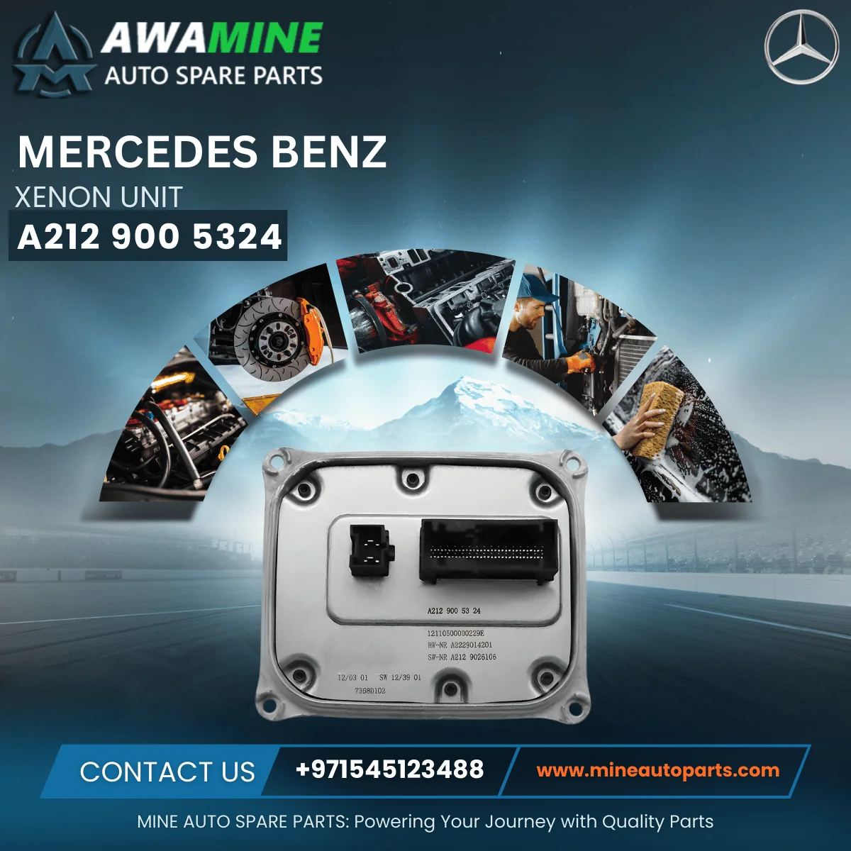 MERCEDES BENZ XENON UNIT 2129005324