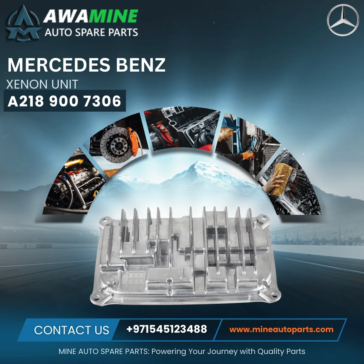 MERCEDES BENZ XENON UNIT 2189007306