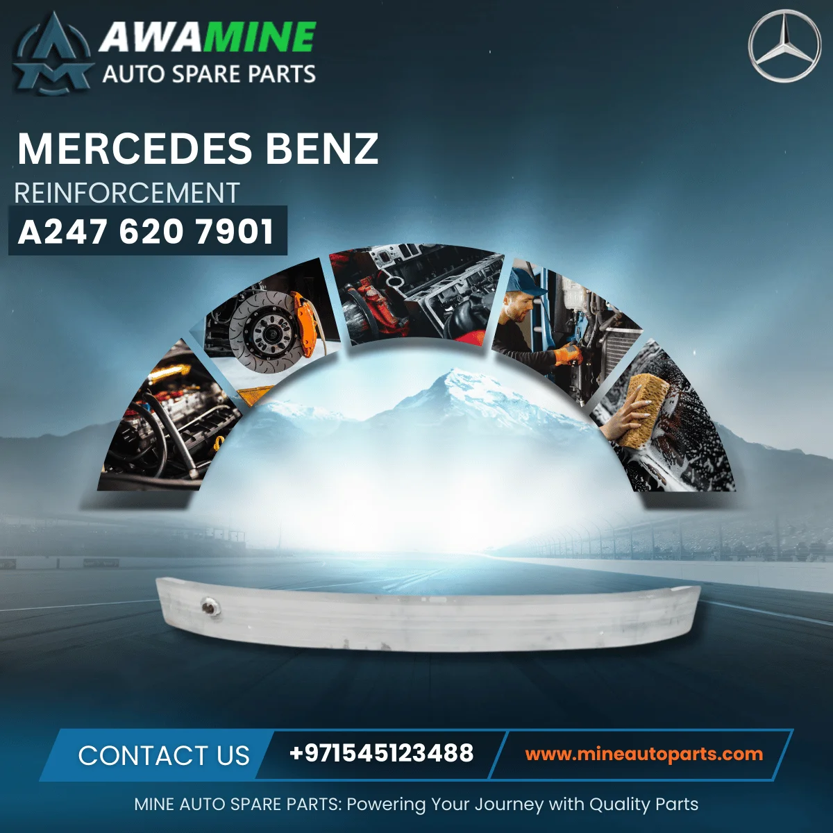 MERCEDES BENZ REINFORCEMENT 2476207901 MERCEDES BENZ REINFORCEMENT 2476207901
