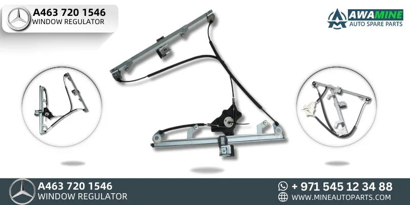 MERCEDES BENZ G CLASS WINDOW REGULATOR 463 720 15 46