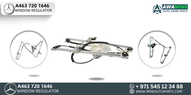 MERCEDES BENZ G CLASS WINDOW REGULATOR 463 720 16 46