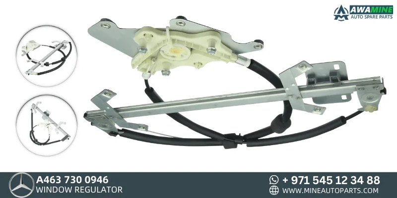 MERCEDES BENZ G CLASS WINDOW REGULATOR 463 730 09 46
