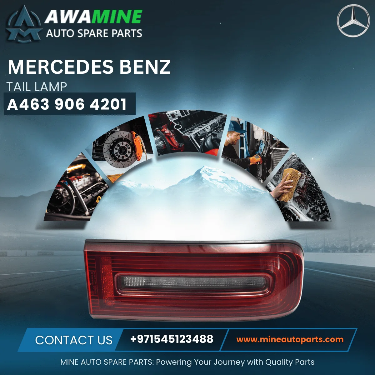MERCEDES BENZ TAIL LAMP 4639064201